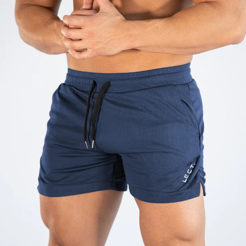 2024 nuovi pantaloncini sportivi fitness allenamento fitness estivo da uomo in esecuzione pantaloncini in rete traspirante pantaloncini da spiaggia