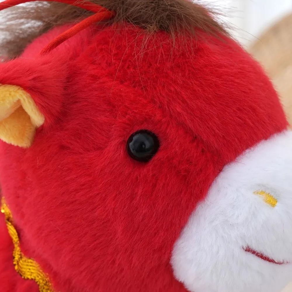 Cartoon Pony Anhänger Maskottchen Puppen Ross Puppe Stofftier Schlüsselring Weichen Rucksack Anhänger Plüsch Pferd Schlüsselbund Auto Dekoration