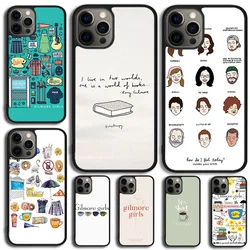 Gilmore Girls Collage Phone Case For iPhone 16 15 14 13 12 Mini 11 Pro Max Plus X XS Max XR Cover Shell coque