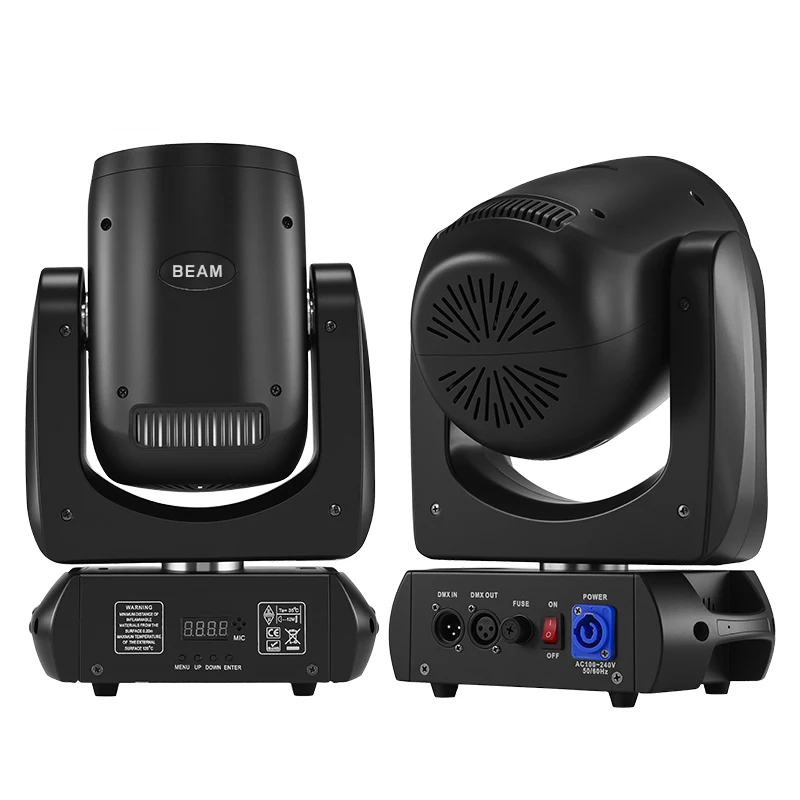 

1/2/4 шт., 200 Вт, 7r, диско-светильники с подвижной головкой, светодиодное освещение для сцены, мытье 15 гобосов, DMX и звуковая активация для концертов в прямом эфире, DJ-концерта