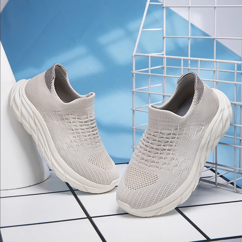 New Style Kids Shoes Boys Breathable Sports Shoes Girls Fashion Casual Shoes Kids Non-Slip Sneakers Children Running Shoes