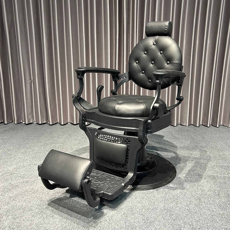 

Парикмахерское кресло BarBer в ретро-стиле для мужчин, с функцией подъема, для барбершопов и салонов красоты, для стрижки и бритья