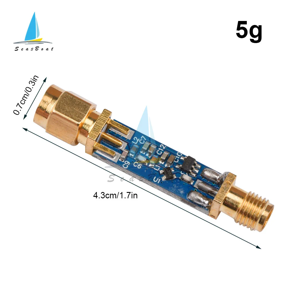 Amplificador de señal de bajo ruido LNA, 0,05-4GHz, para receptores SDR RTL, 0,05-4GHz