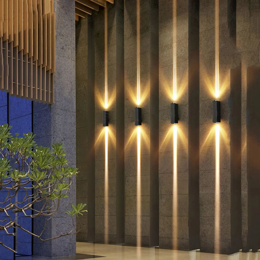 

10W 20W Up and Down Waterproof LED Wall Light Outdoor Garden Porch Wall Lamp Courtyard Wall Washer Villa Exterior Wall Light