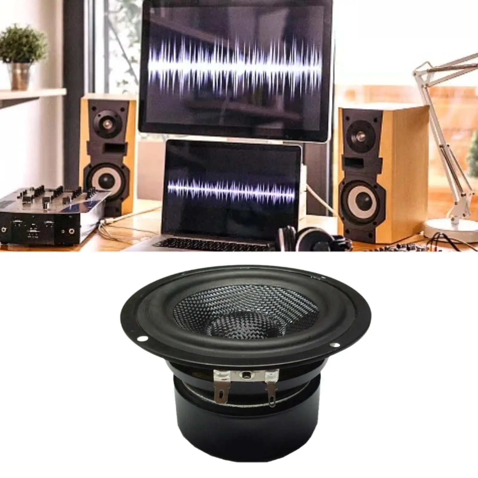 Car Speaker Multifunction DIY Modified Multimedia High Sensitivity Auto Sound Speaker Loudspeaker for Home Theater Automotive