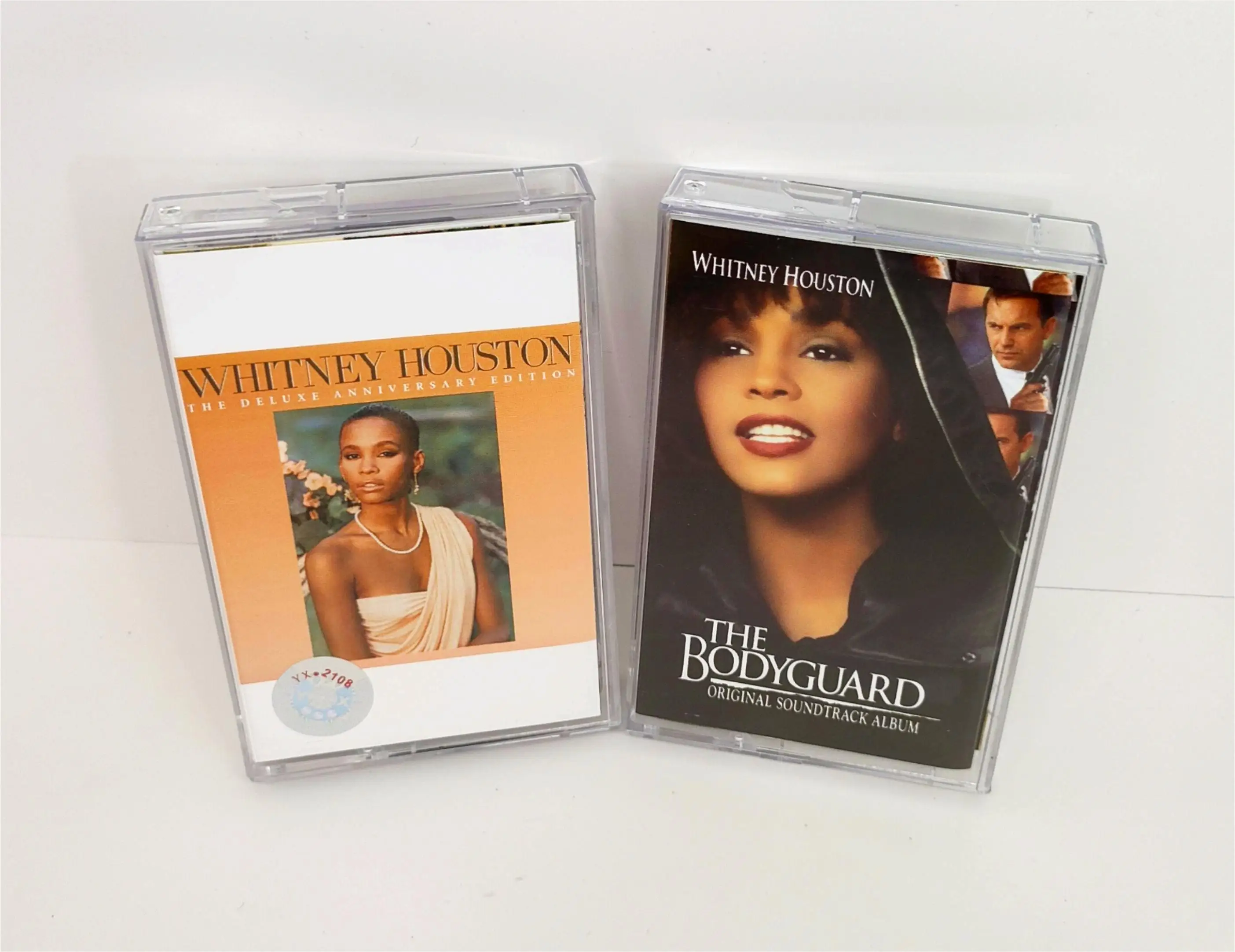 Classic Whitney Houston Music Magnetic Tape The Bodyguard Album Cassette Cosplay Walkman Car Recorder Soundtracks Box Collection