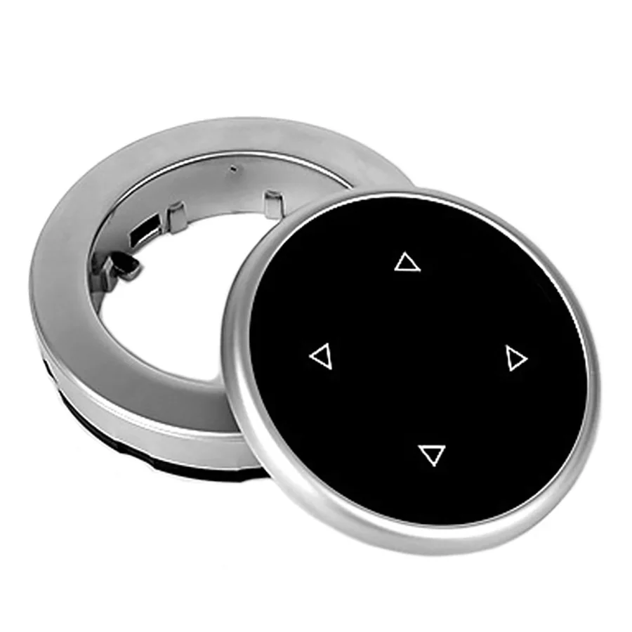 

1 шт., мультимедийная ручка, накладка, черная кнопка из АБС-пластика, внутренняя автомобильная наклейка для BMW F10 F20 F30, 7-клавишная автозапчасти