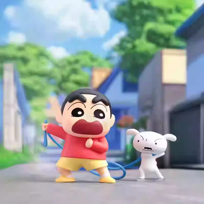 Toptoy Crayon Shin-Chan Shiro Series Blind Box – handgefertigte Alltagsspiel-Ornamente, trendiges Sammlerspielzeug als Geschenk