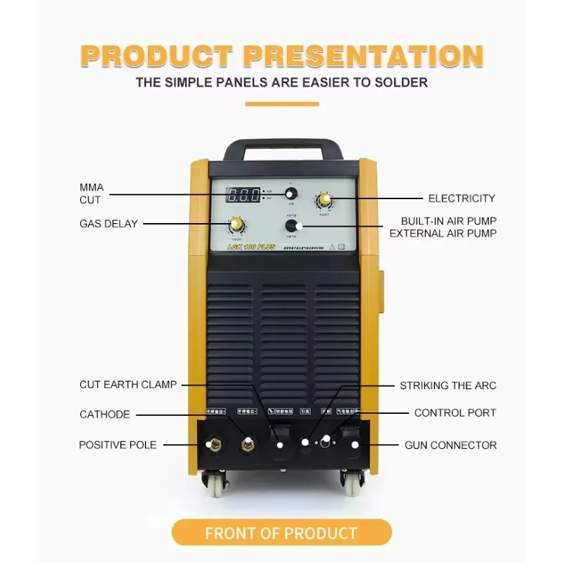 LGK 120PLUSII Inverter Plasma Cutting Machine 120A Plasma Power Source Supply For CNC Plasma Cutting Machine
