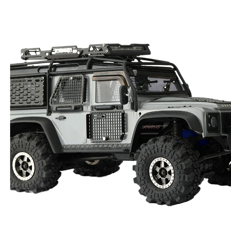 2pcs Simulation Rain or Shine Rain Gear for 1/18 RC Crawler Traxxas TRX4M TRX-4M Defender D110 Upgrade Parts