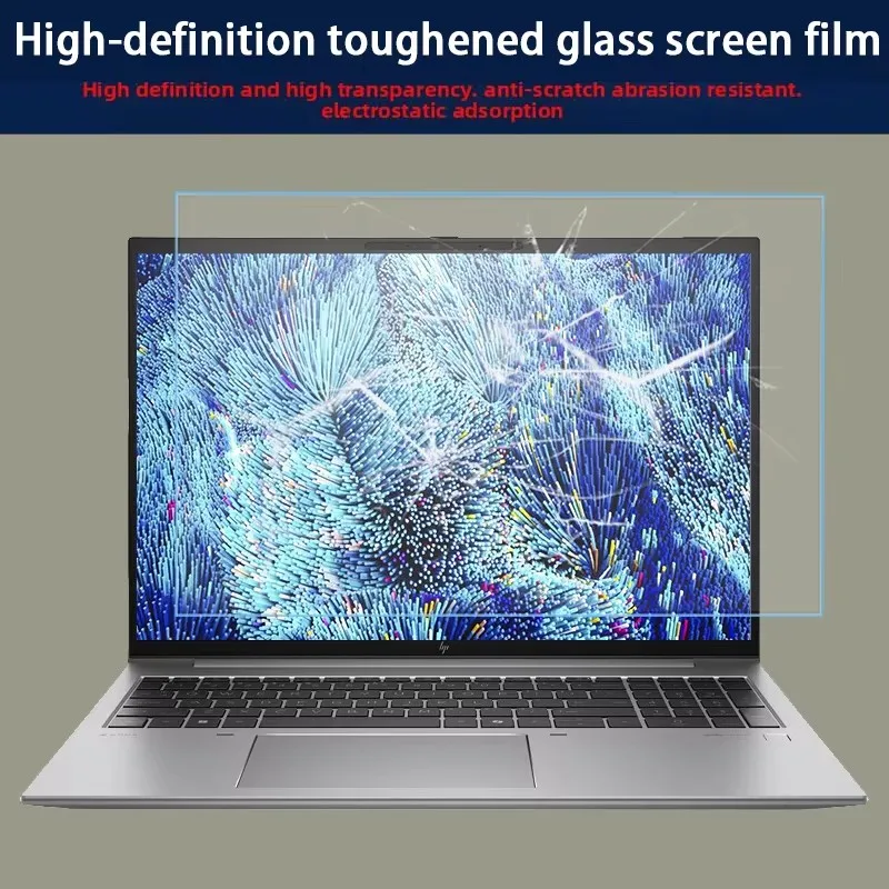 Para HP ZBook Firefly 16 G11/G10 de 16 pulgadas, película para teclado, película para pantalla de ordenador portátil, película mate, película templada, película protectora de luz azul
