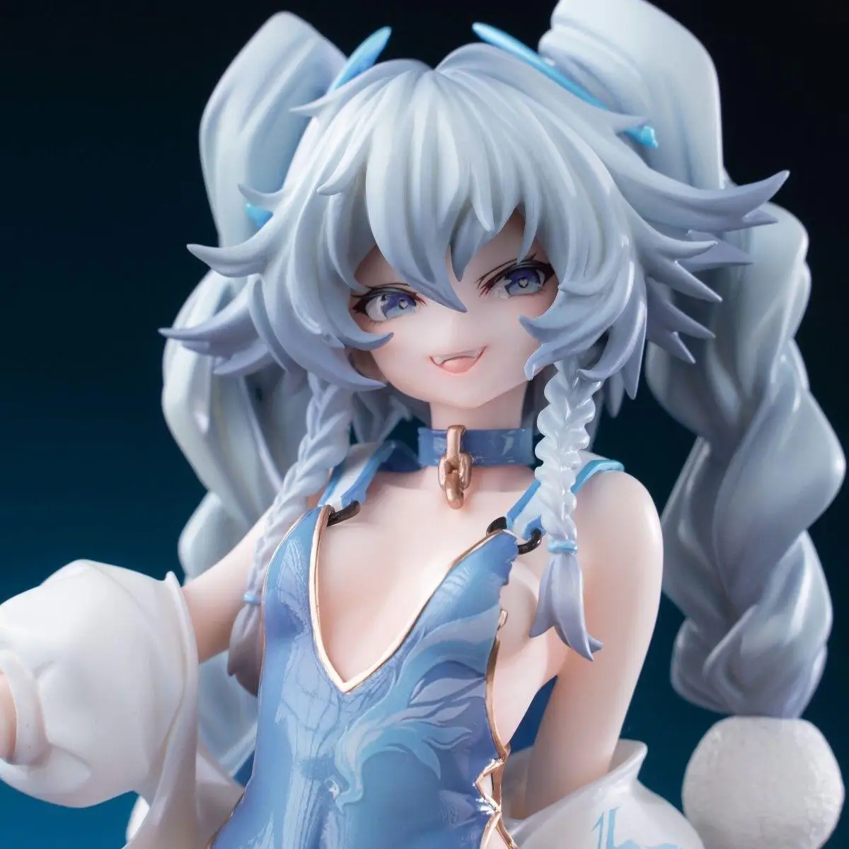 17 سنتيمتر فتاة المواجهة أنيمي الشكل Cuique مي القرفصاء الموقف عمل أرقام فتاة جميلة نموذج دمية ديكور حلية الهدايا لعبة #2