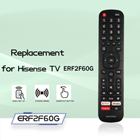 New ERF2F60G Replacement Remote Control Compatible with Hisense HD Ready LED Smart Android TV 32A56E 40A56E NO VOICE