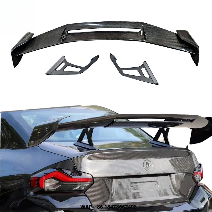 

AD Style Dry Carbon Fiber Rear Spoiler Rear Wing Spoiler Conversion Kit for G80 M3 G82 G83 M4 M2 G87 Body Kit