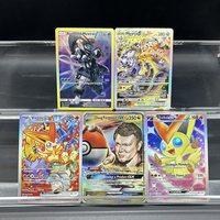 DIY PTCG Collection Card Mewtwo Vstar GG044/GG70 Crown Zenith:Galarian Gallery Holo TCG Foil Card Refractive Color Flash Gifts