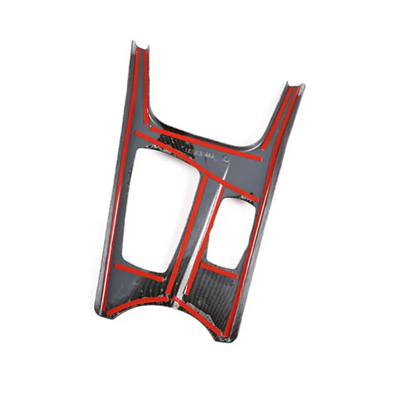 

Car Accessories Center Console Gear Shift Panel Frame Cover Carbon Fiber Texture Trim For BMW X3 F25 X4 F26 2011 2012 2013 -2017