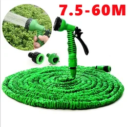 25FT-200FT Expandable Magic Hose Lightweight Design Durable Materials 7 Water Spraying Functions Gun Home Garden Watering Tools