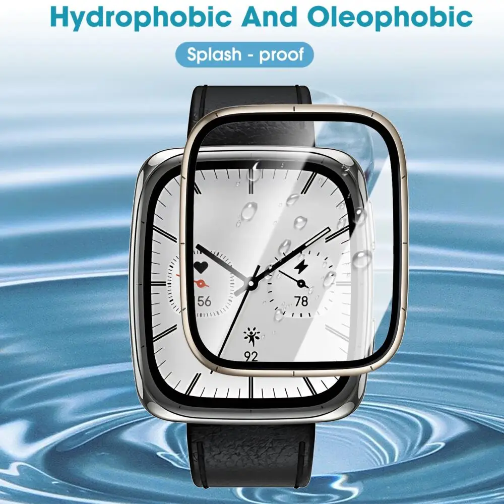 1-3PCS Screen ProtectorสําหรับAmazfit Active 2 Square Anti-Scratchป้องกันหน้าจอสําหรับAmazfit Active 2 สแควร์ป้องกันฟิล์ม