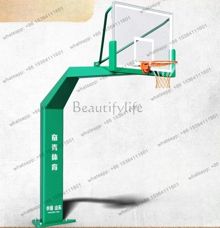 Standard Basketball Hoop Outdoor Buried School Competition Professional Household Buried Outdoor