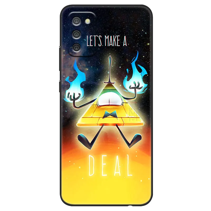 Gravity Falls Bill Cipher Pig Case For Samsung Galaxy A03S A01 Core A21S A02S A10S A11 A20S A20E A30 A31 A40 A41 A6 A7 A8 2018