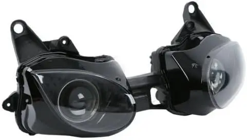 

Front Headlight Lamp Assembly Compatible with Kawasaki Ninja ZX-6R ZX 6R 2007-2008 2007 2008