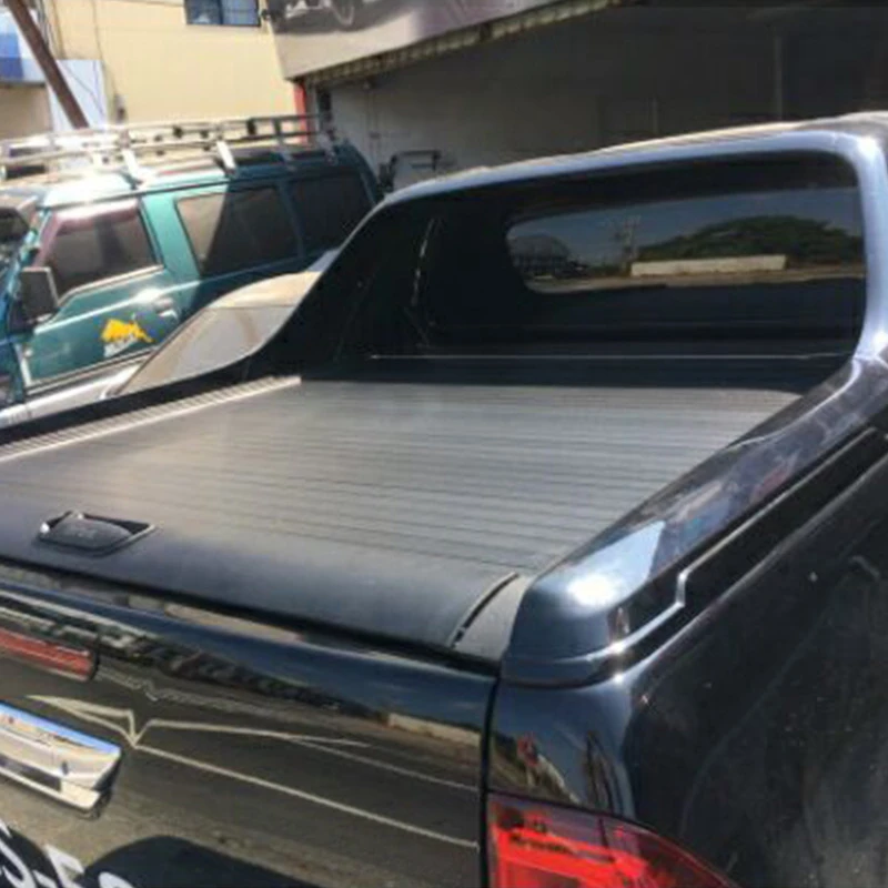 High Quality Hot Sale Retractle Pickup Truck Bed Roller Lid Tonneau Cover Accorios Para Hilux