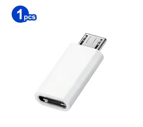 Micro-zu-Typ-C-Android-Adapter-Anschluss für Telefon und Tablet, Micro-USB-Stecker auf Typ-C-Buchse