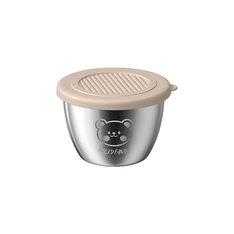 Seasoning Container 50ml Sauce Cup Silicone Cover Leak-proof