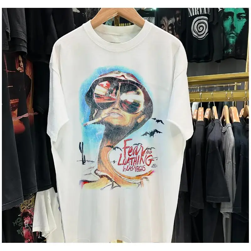 

Белая футболка Fear And Loathing In Las Vegas 1998, 5xl SG649