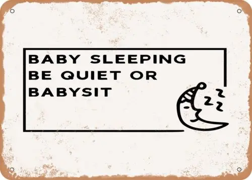 Metal Sign - Baby S… - image