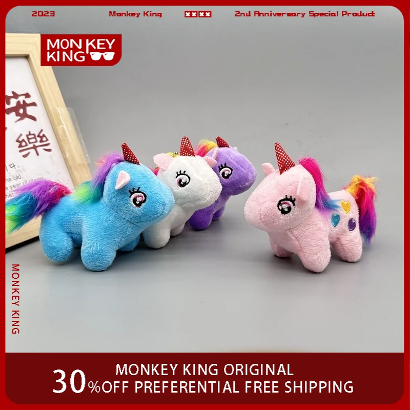 10cm My Little Pony：Friendship Is Magic Doll Twilight Sparkle Cute Room Decoration Cornus Plush Doll Pendant Kids Toy Gifts