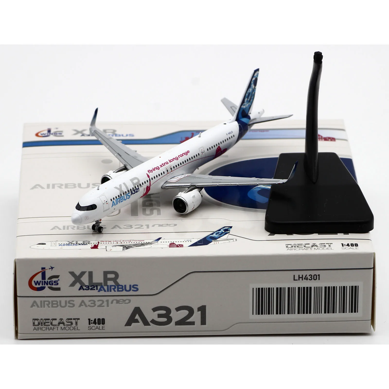 LH4301 Alloy Collectible Plane Gift JC Wings 1:400 Airbus Industrie A321XLR 