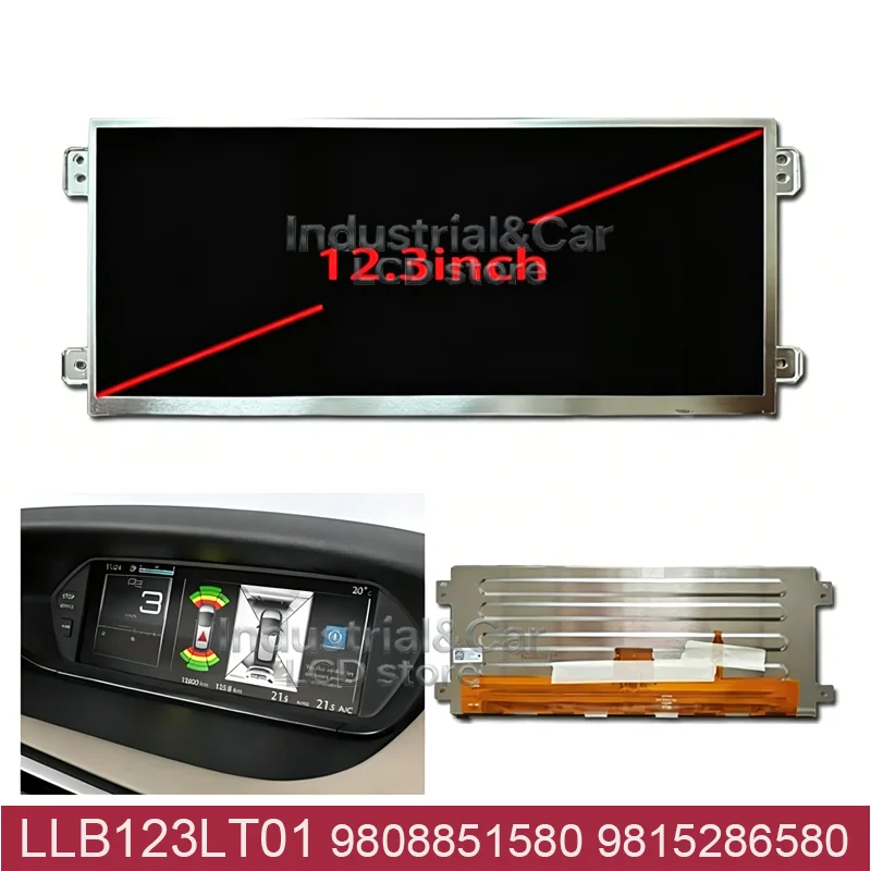 

Новый ЖК-дисплей для Citroën C4 Picasso (LLB123LT01, 9808851580, 9815286580) — совместимый приборный дисплей