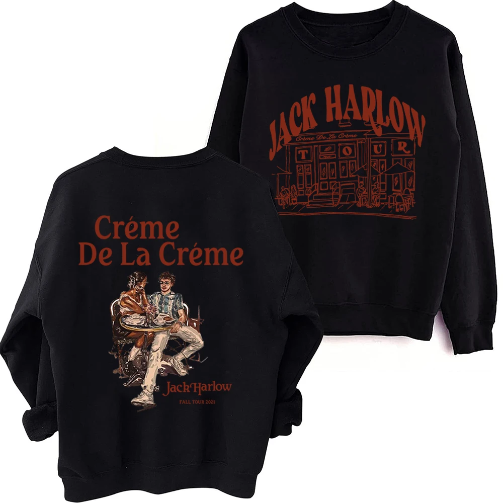 2024 Jack Harlow Creme De La Creme Lovin On Me Tour Plus Size Trendy Hoodie Man Woman Oversized