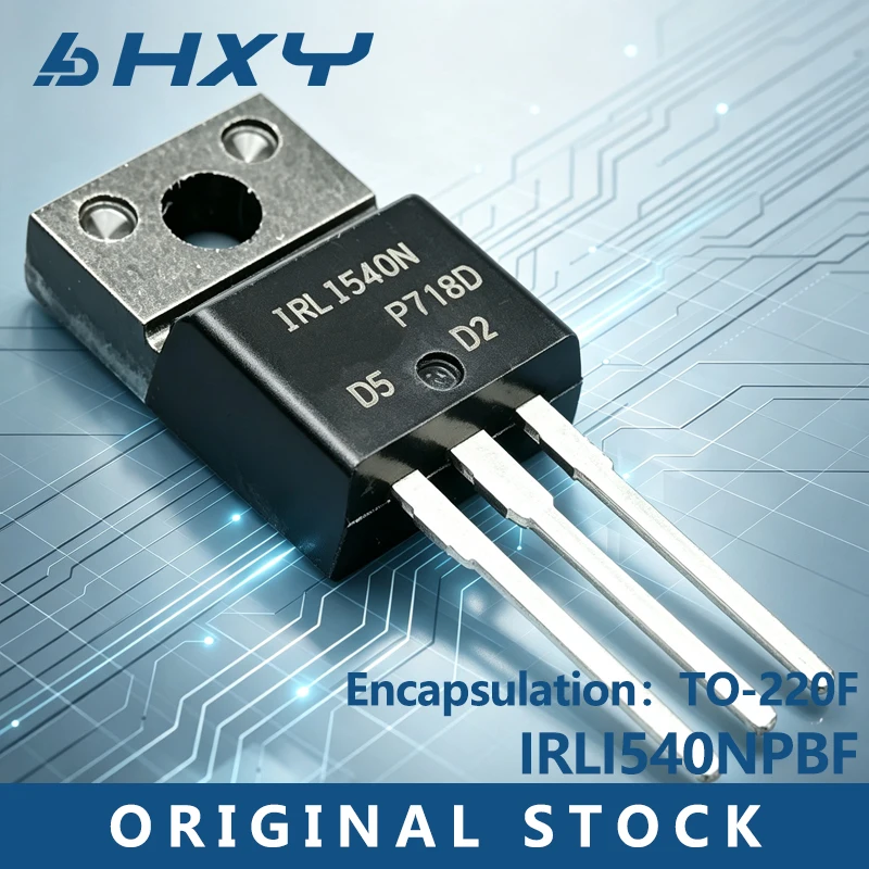 10PC IRLI540NPBF transistor TO220 Silkscreen IRLI540N 100V,50A N-channel MOS tube