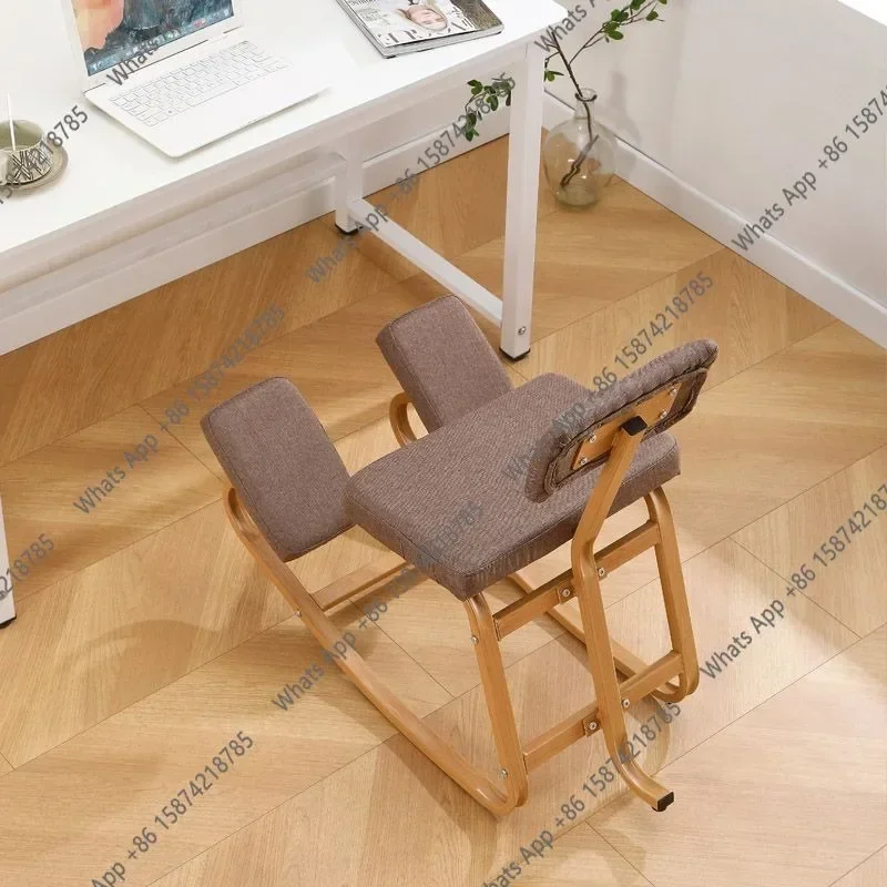 B3 68A Original Ergonomic Kneeling Chair Stool Home Office Furniture Ergonomic Rocking Wooden Kneeling Computer Posture Chair