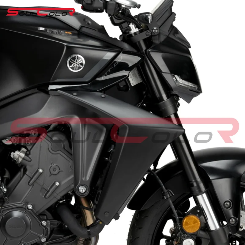 يناسب MT-09 SP 2024 2025 MT09 24-25 mt09 دراجة نارية أليرون الجانب عارية المفسدين الهوائية الجناح منحرف الجناح