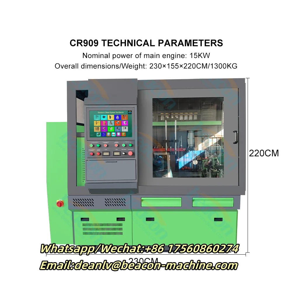 CR909 Diesel Injection Test Bench, Common Rail Injector And Pump EUI EUP HEUI HEUP 320D