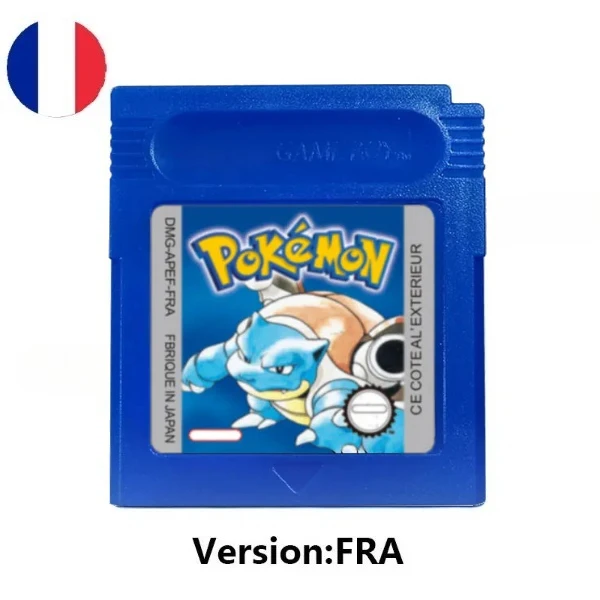HOT USA ESP FRA GBC Pokémon Cartridge Bundle Red/Blue/Crystal/Gold/Silver/Yellow/Green Multilingual Card Pokémon Game Card image 3