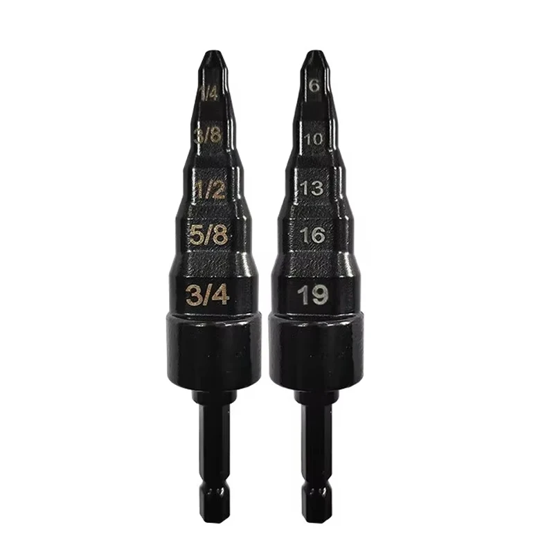 

1PC Metric 6-19mm Copper Pipe Step Expander with Hexagonal Handle for Air Conditioning Maintenance Electric Tool Accessories