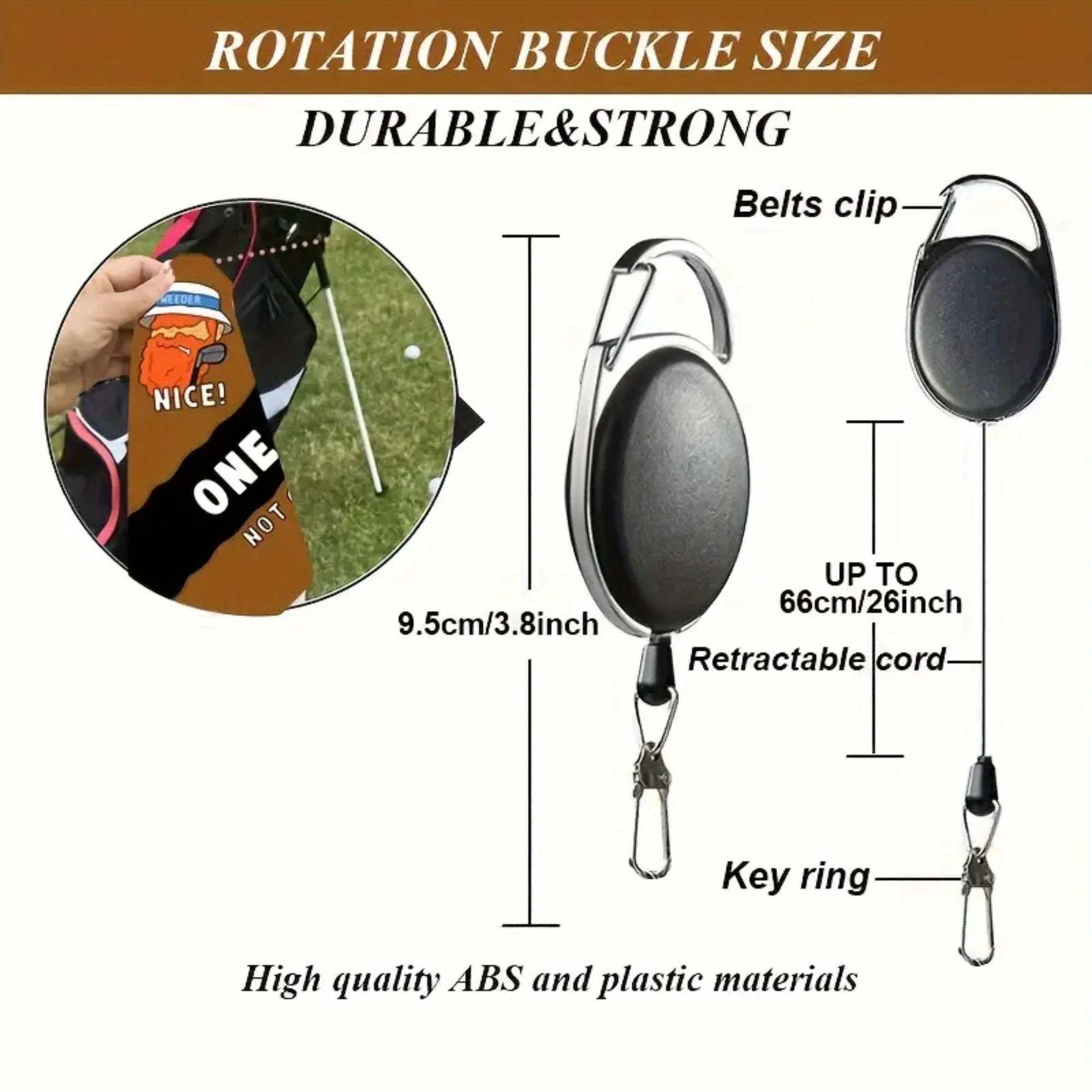 Premium-Golfhandtuch im neuen Stil, 2-in-1-Golfhandtuch, Golfzubehör, super saugfähig und schnell trocknend, für schnelle Reinigung, perfekt für Golf