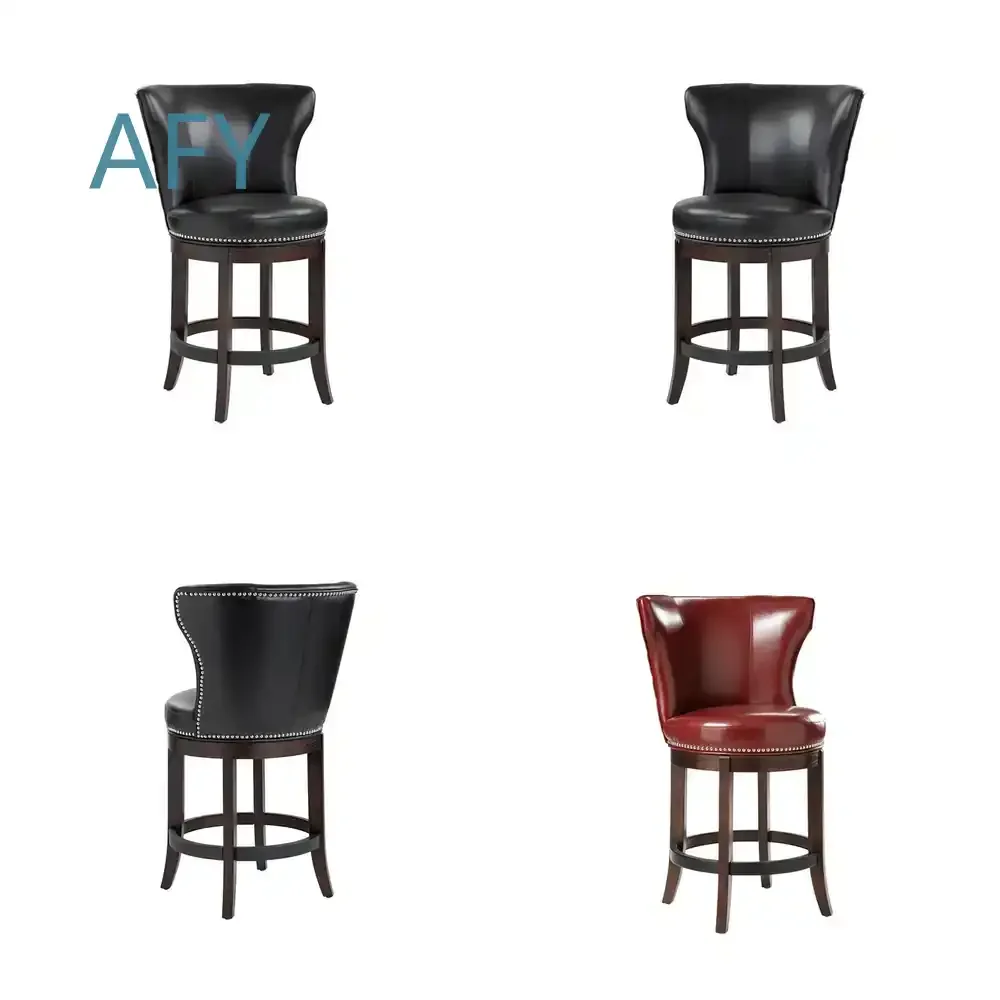 Bar Chairs for Restaurant Cafe Bar Hotel High Stools for Dining Counter Seating Modern Adjustable Swivel Bar Stool