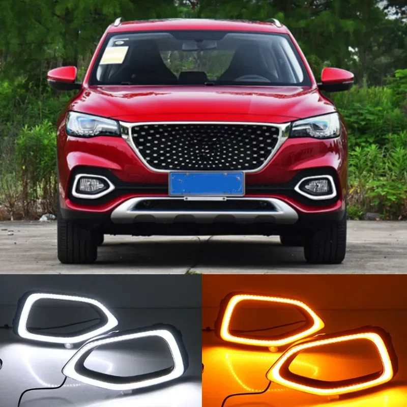 

For MG HS 2018~2020 daytime light DRL car accessories LED headlamp for MG HS fog light Car bumper headlight