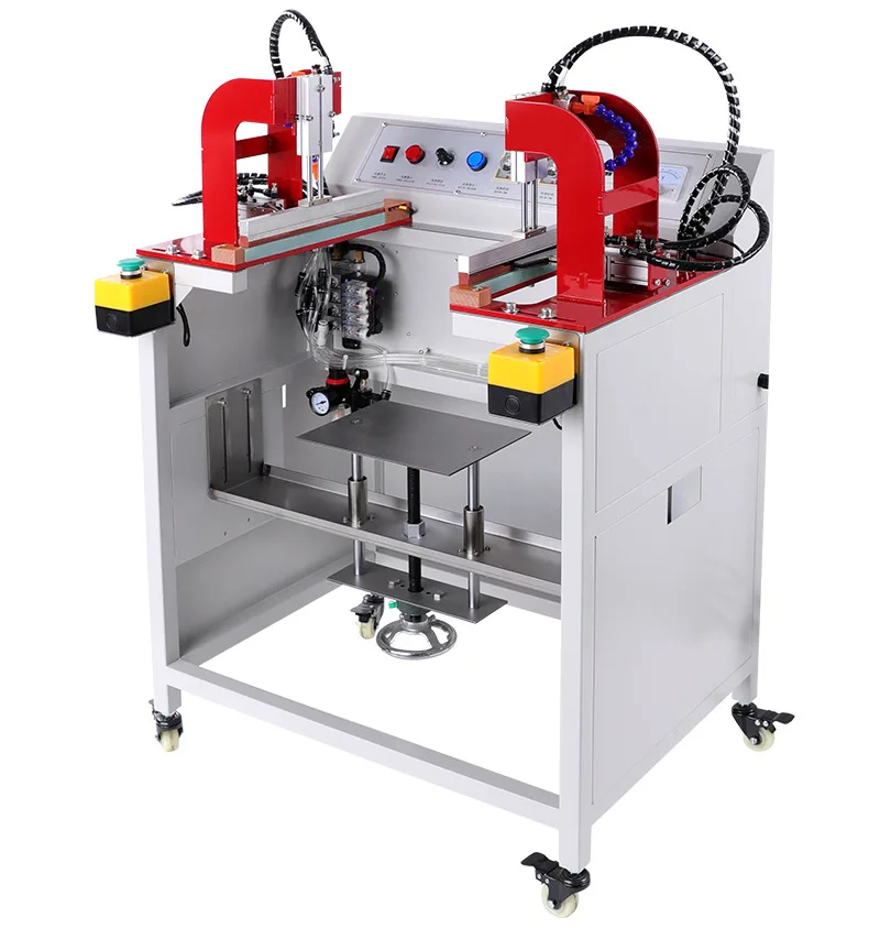 Iron Bull Foot Pneumatic Sealing Machine Shrink Bag Corner Cutting Machine Mobile Phone Box Gift Box Film Sealing and Cutting Ma