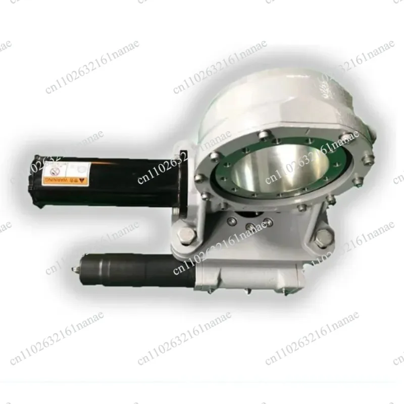 7 Worm Gear Slew Drive, 7 Inch Dual Shaft Compact Slewing Drive for Solar Tracker System