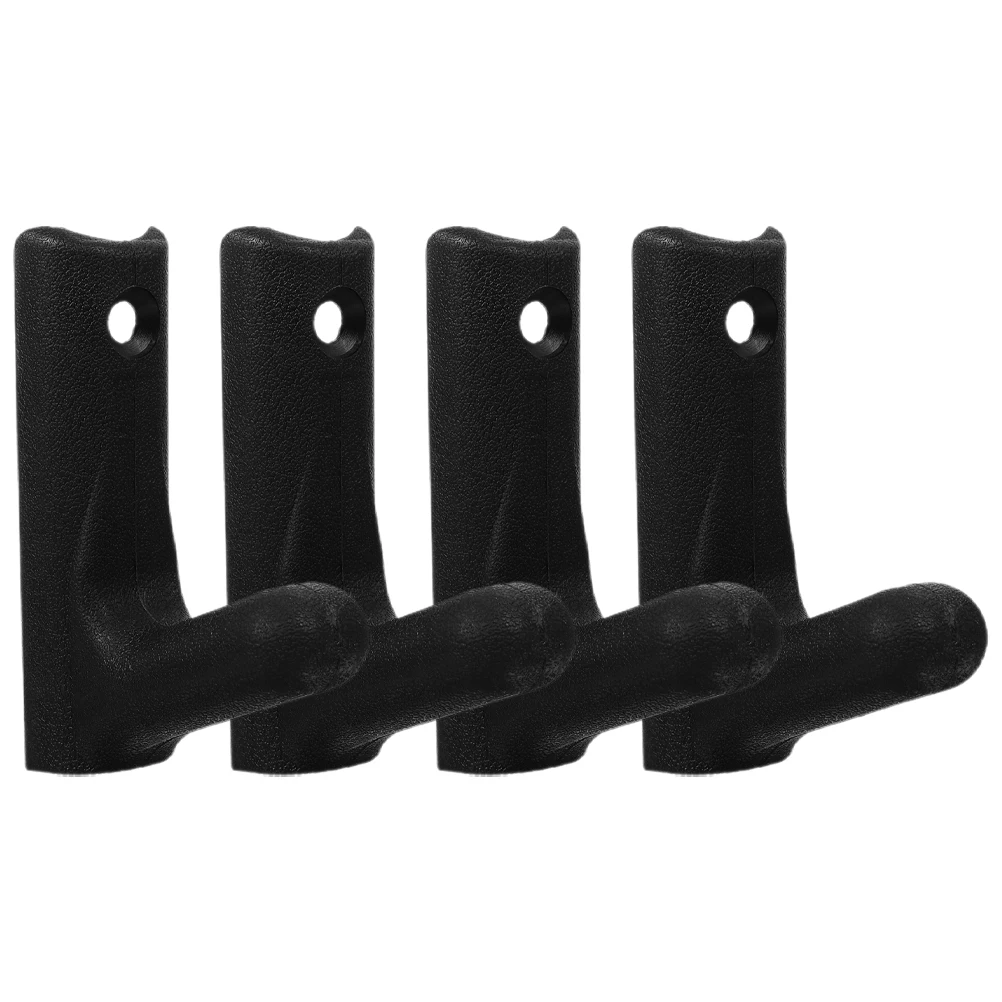 

4pcs Barbell Mounted Storage Holder for Gym Home Office Durable PC Material Small Design Easy Install