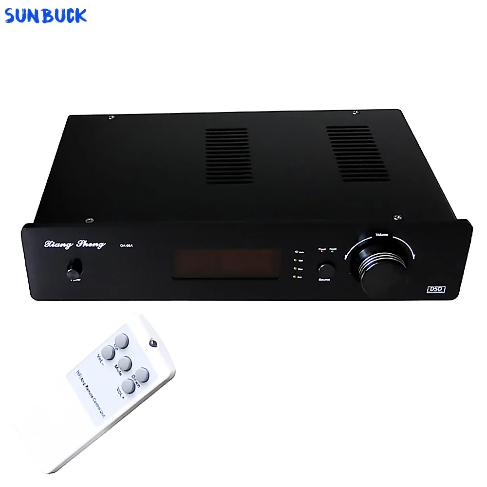 Sunbuck CSR8675 5.0 블루투스 DAC06 리모컨 밸런스 AK4493/AK4495 DSD xmos 디코더 HiFi 헤드폰 앰프