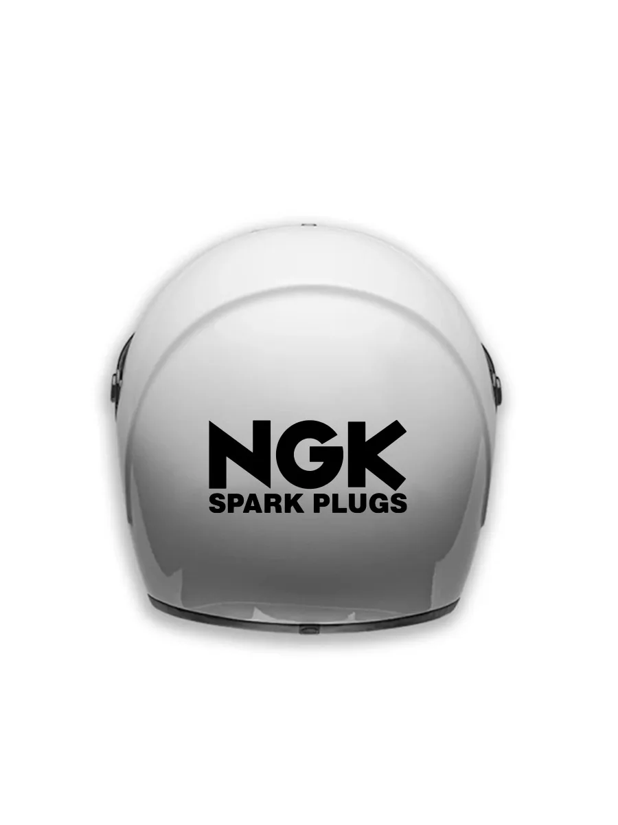 1pc Fashion NGK SPARK PLUGS Stickers Car For Doorhandle Figure Diy Adhesive Window Car Stickers Waterproof Auto Sticker