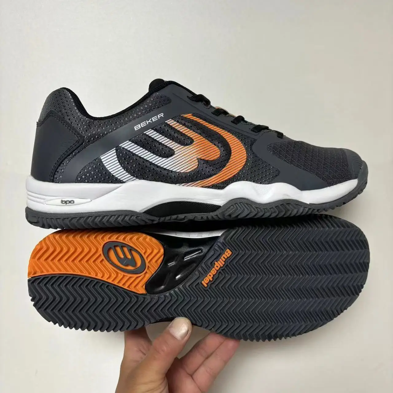 Scarpe da Tennis da uomo scarpe da ginnastica da allenamento professionali scarpe da supporto per arco gonfio assorbenti dal sudore antiscivolo