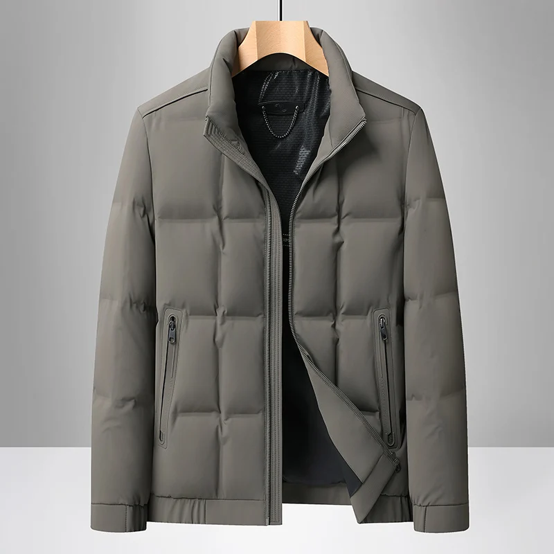 

Winter Loose Short Men's Casual Jacket Outdoor Thickened Warm Mountaineering Cotton-padded Jacket Fashionable Hooded Down Jacket